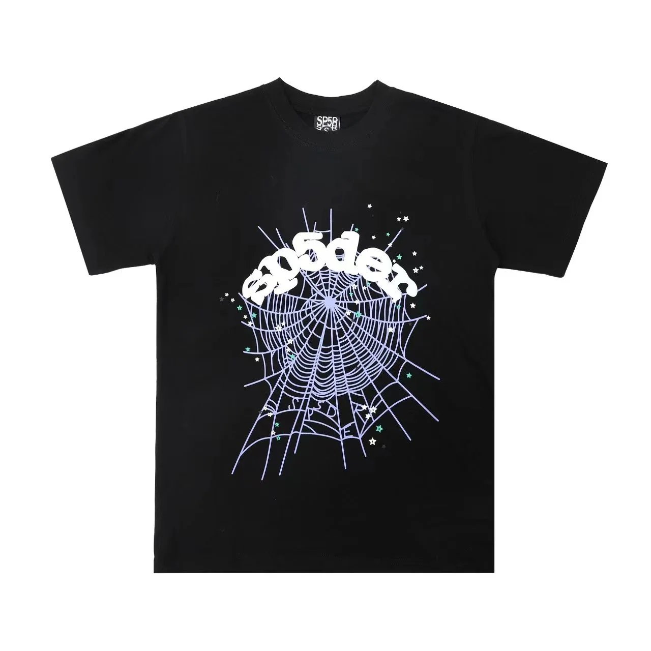 Sp5der Inspired Tee - Black/Blue